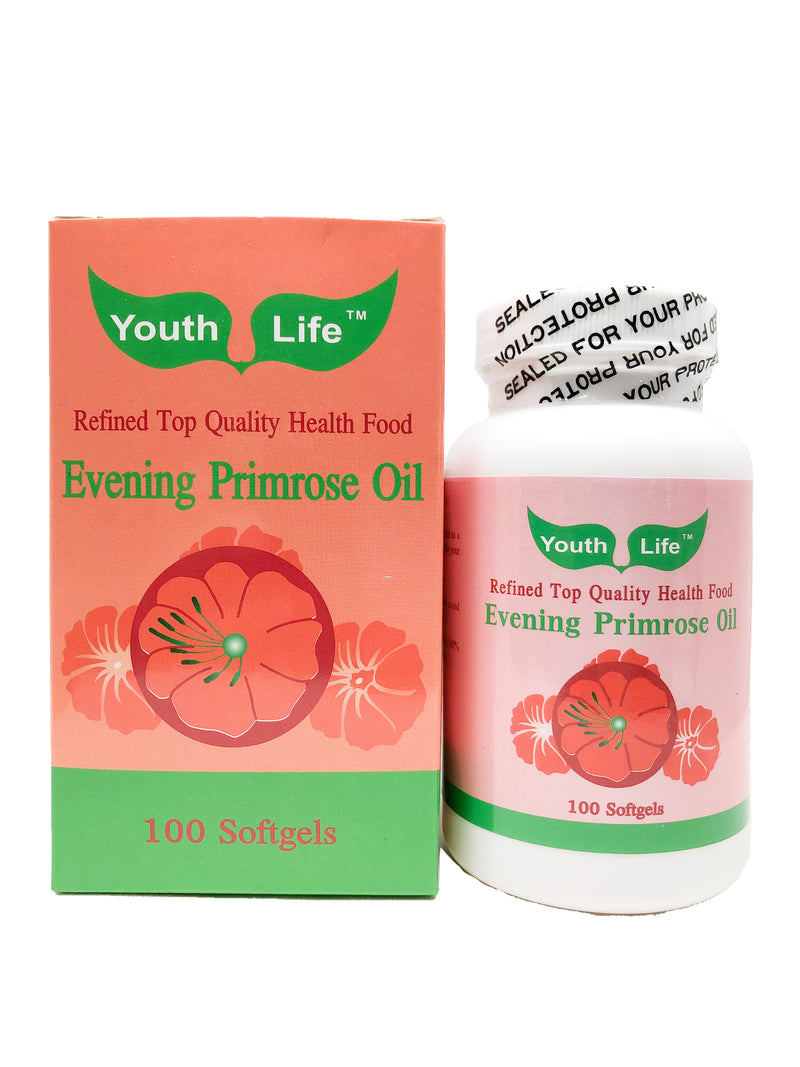 Youth Life Evening Primrose Oil 500mg - Vitamins & Supplements for Adult - Sincere Medistore - 美國健瑞月見草油丸500毫克 - 成人維他命及補充劑- 友誠網店
