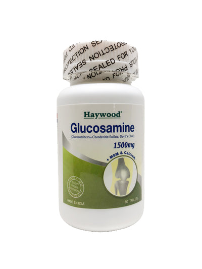Haywood Glucosamine Plus Chondroitin and Devil's Claw 60tablets - Bone and Joint health - Sincere Medistore - 美國希活葡萄糖胺加強配方 60粒 - 骨骼及關節健康- 友誠網店