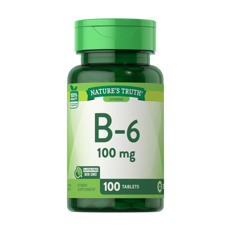 Nature’s Truth B6 100 mg - Vitamins & Supplements for Adult - Sincere Medistore  - 美國樂陶維他命B6 100毫克 - 成人維他命及補充劑 - 友誠網店