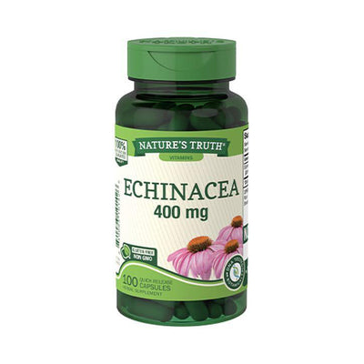 Nature's Truth Echinacea 400mg Capsule -  Immunity - Sincere Medistore - 美國樂陶紫錐花丸 400毫克 - 增強免疫 - 友誠網店
