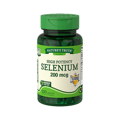 Nature's Truth Selenium 200mcg Tablet - Vitamins & Supplements for Adult - Sincere Medistore - 美國樂陶硒片 200微克 - 成人維他命及補充劑 - 友誠網店