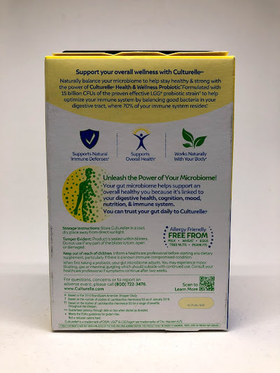 Culturelle Probiotics Immunity Support Capsules 30caps - Vitamins & Supplements for Adult - Sincere Medistore - 康萃樂益生菌免疫力膠囊30粒 - 成人維他命及補充劑 - 友誠網店